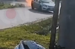 Choque e incendio en 119 y 600