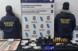 Operativo anti drogas en Altos de San Lorenzo