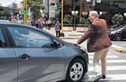 La catarsis del peatón: "Si fuera juez más de uno no maneja más"