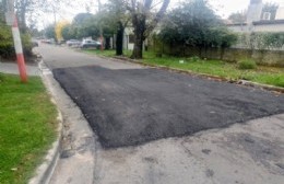 Por fin taparon el enorme pozo que había en 115 y 79