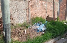 Vecinos reclaman por la falta del barrio y limpieza que llega en los impuestos