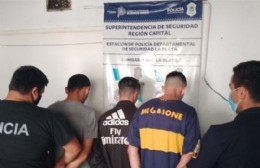 Buscaban a tres delincuentes y los engancharon con una Play
