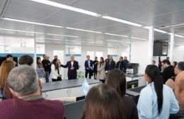 Alak inauguró las obras de puesta en valor de la Torre I