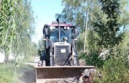 La Delegación retiró un enorme basural en Villa Alba